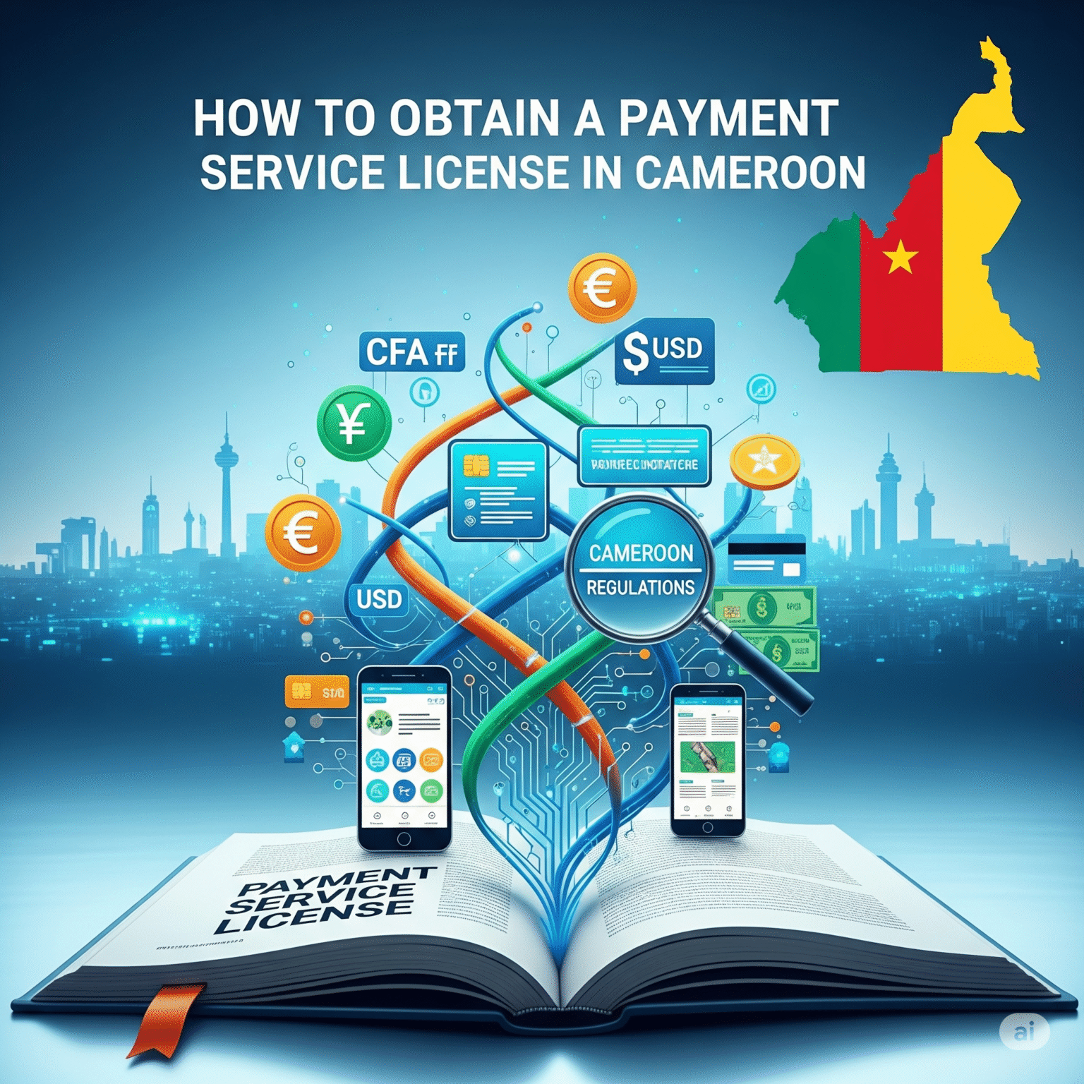 How to Obtain a Payment Service License in Cameroon banyong fonyam jonie jr