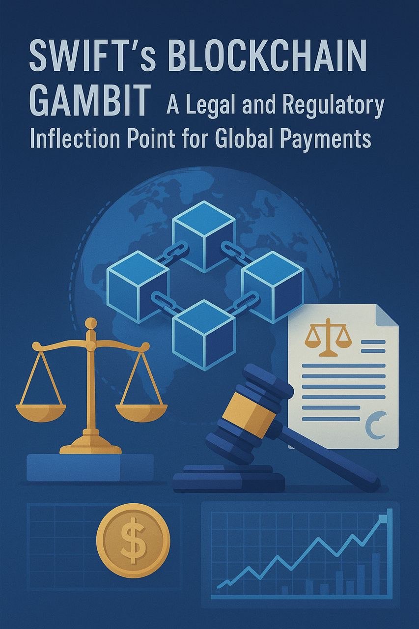 SWIFT's Blockchain Gambit: A Legal and Regulatory Inflection Point for Global Payments banyong fonyam jonie jr