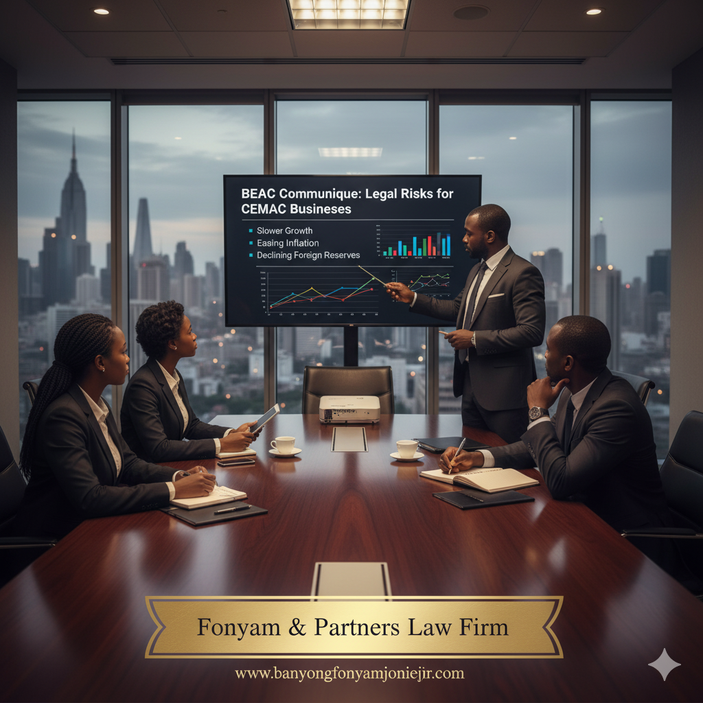 the legal risk every CEMAC business must now manage by BANYONG FONYAM JONIE JR