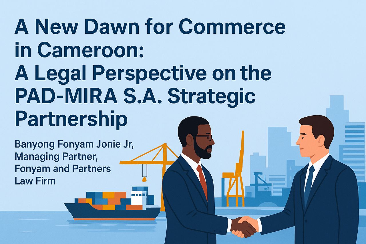 A New Dawn for Commerce in Cameroon: A Legal Perspective on the PAD–MIRA S.A. Strategic Partnership